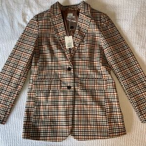 Target plaid blazer